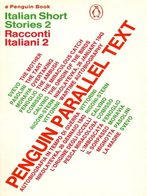 cover image of Italian Short Stories
